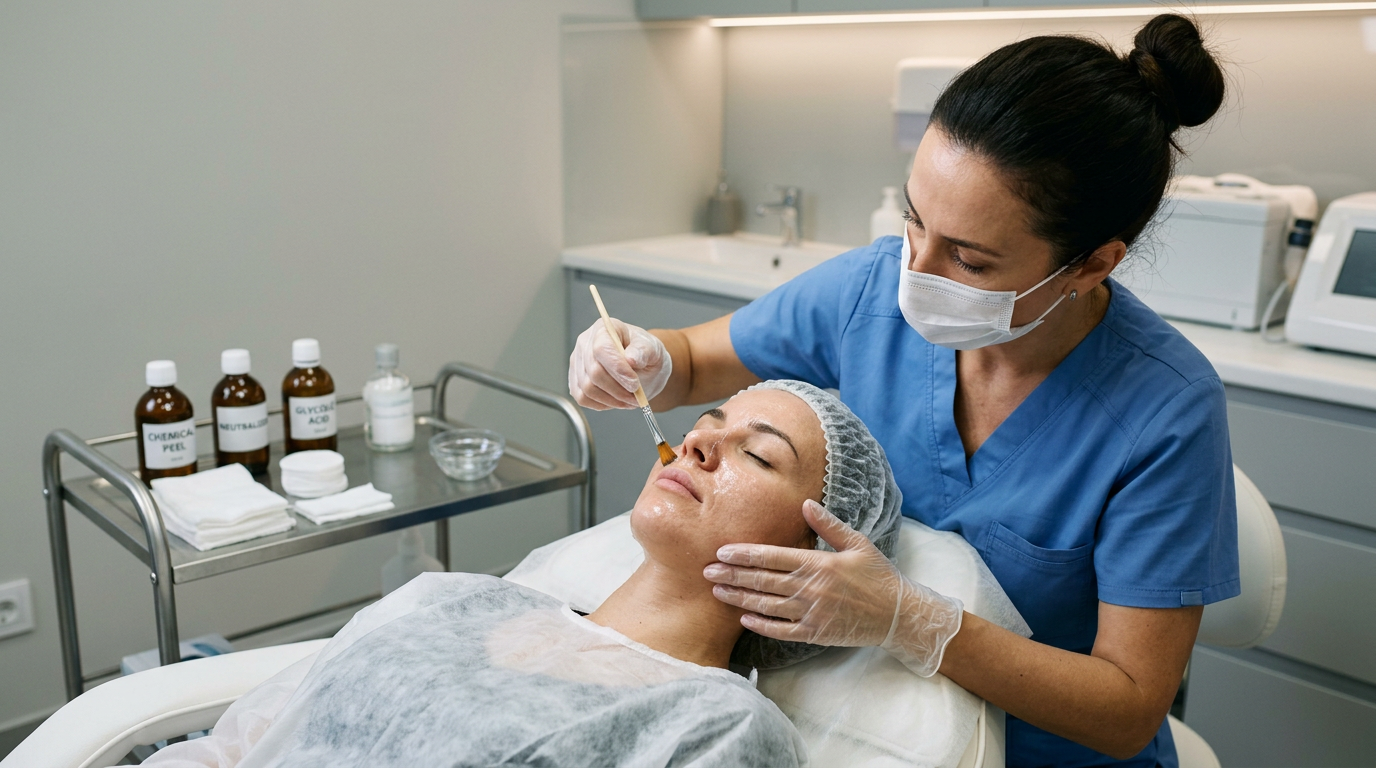 peeling taches brunes lyon